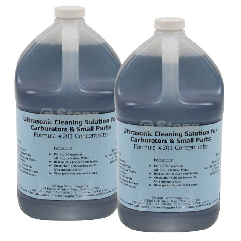 Ultrasonic Cleaning Solution, Small Engine Parts